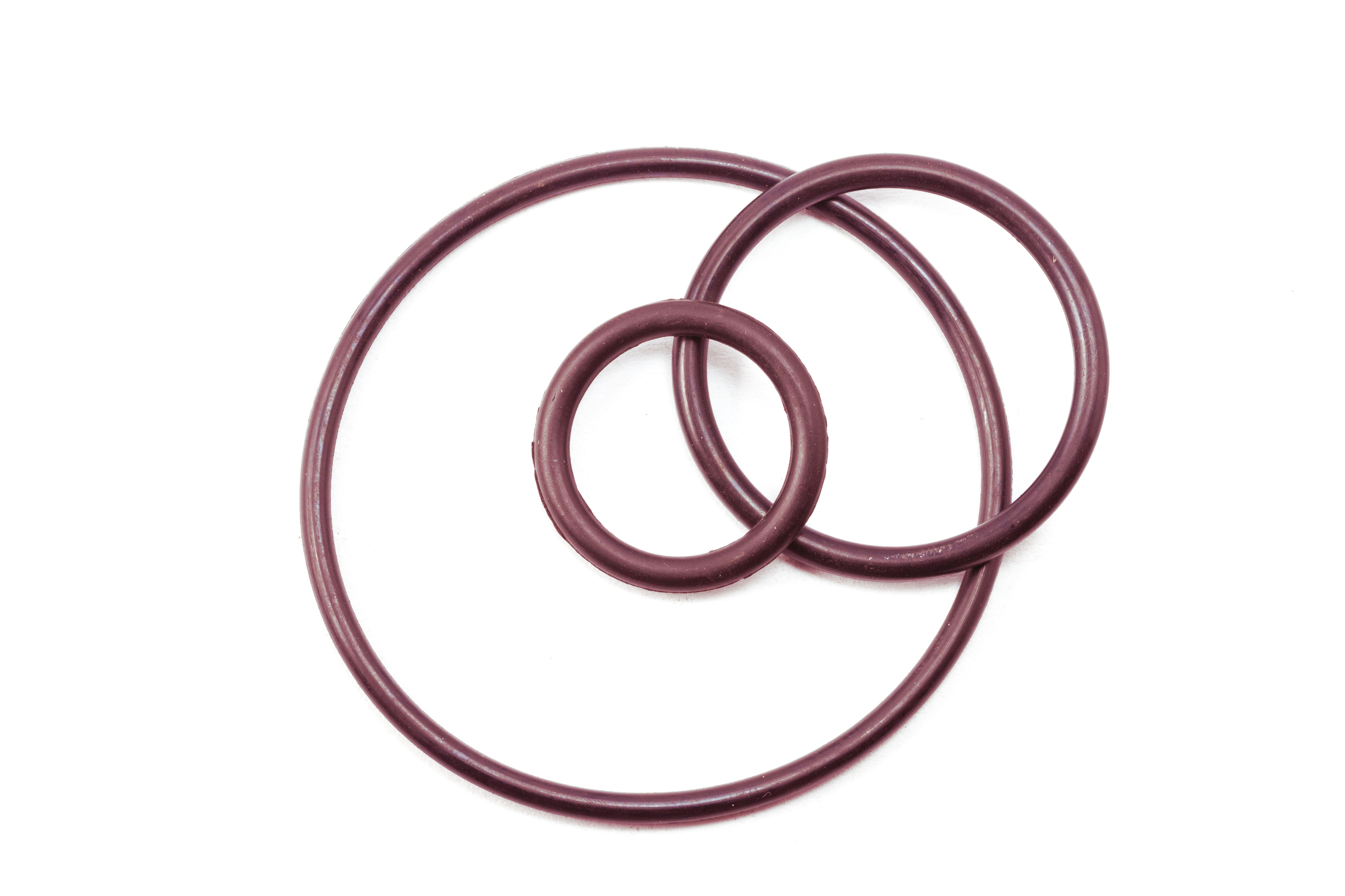 E108 Teflon FEP/Silicone Hollow Core Encapsulated O Ring