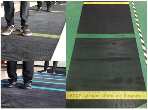 MacMat Social Distance Matting